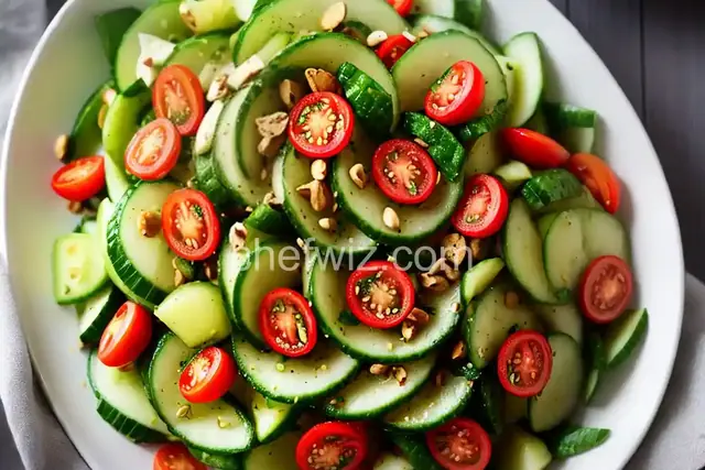 Spicy Ginger Cucumber Salad