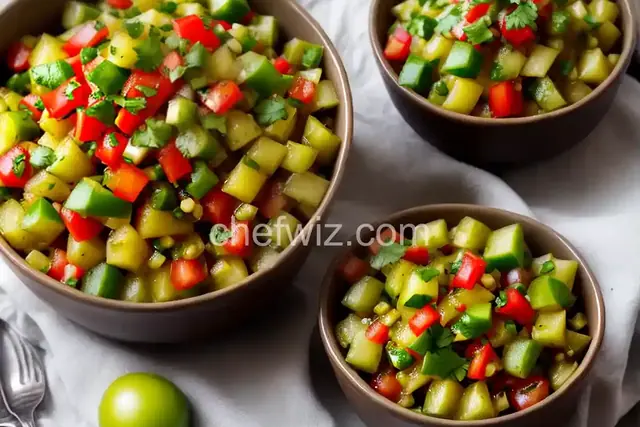 Spicy Green Tomato Salsa