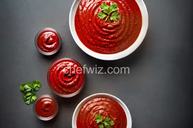 Spicy Homemade Ketchup