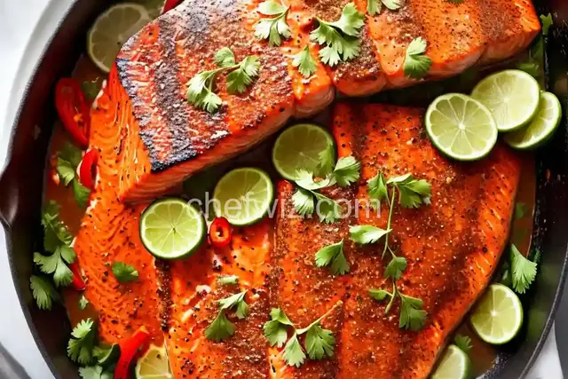 Spicy Hot Pepper Salmon