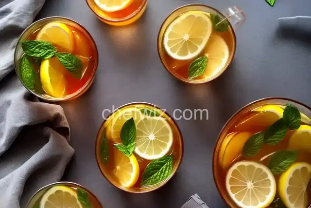 Spicy Lemon-Ginger Tonic, Two Ways