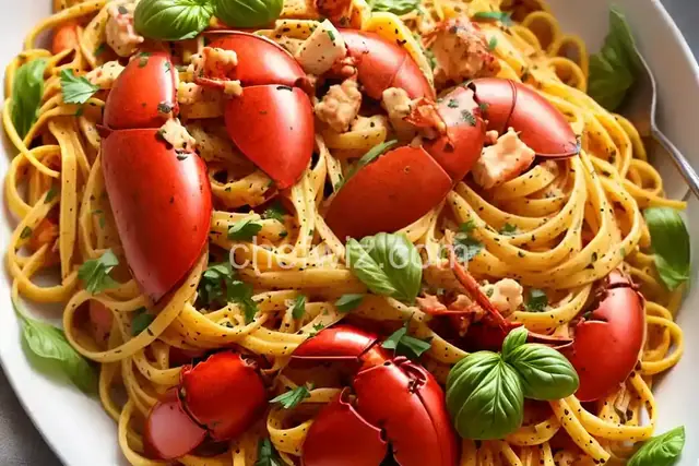 Spicy Lobster Pasta