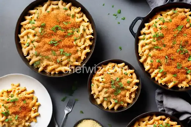 Spicy Macaroni and Cheese with Chorizo Sausage
