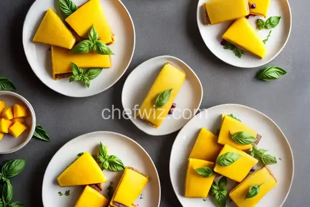 Spicy Mango-Basil Paletas