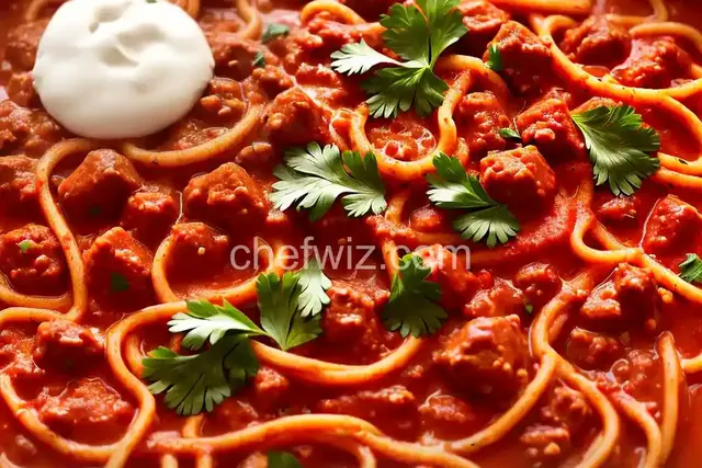 Spicy Meatless Spaghetti Sauce