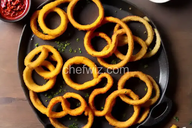 Spicy Onion Rings