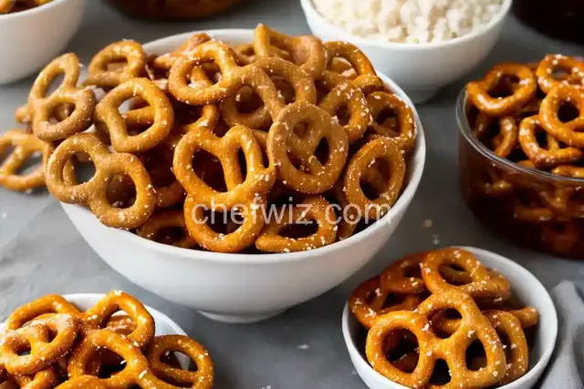 Spicy Party Pretzels