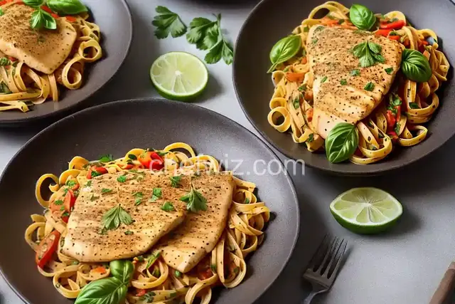 Spicy Pasta With Tilapia