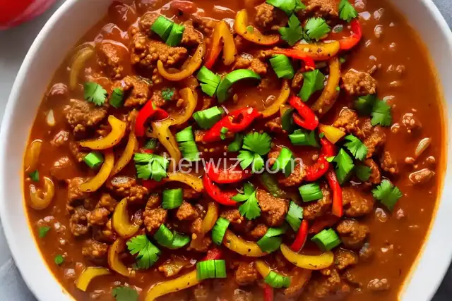 Spicy Pepper and Onion