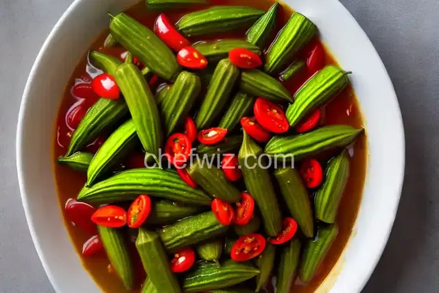 Spicy Pickled Okra