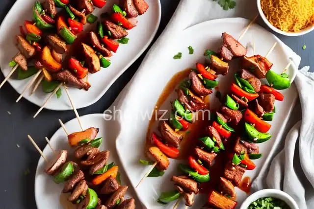 Spicy Pork Skewers