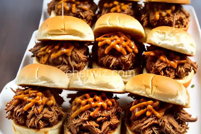 Spicy Pulled Pork Sliders