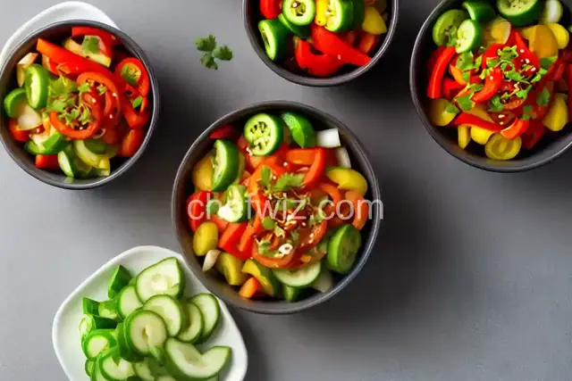 Spicy Quick-Pickled Veggies