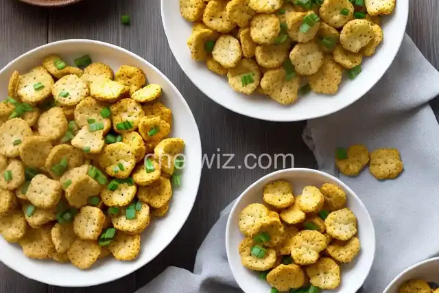 Spicy Ranch Cauliflower Crackers