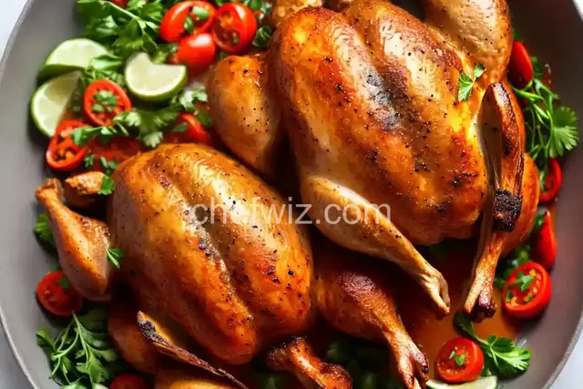 Spicy Rapid Roast Chicken