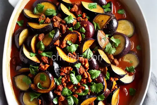 Spicy Roasted Eggplant