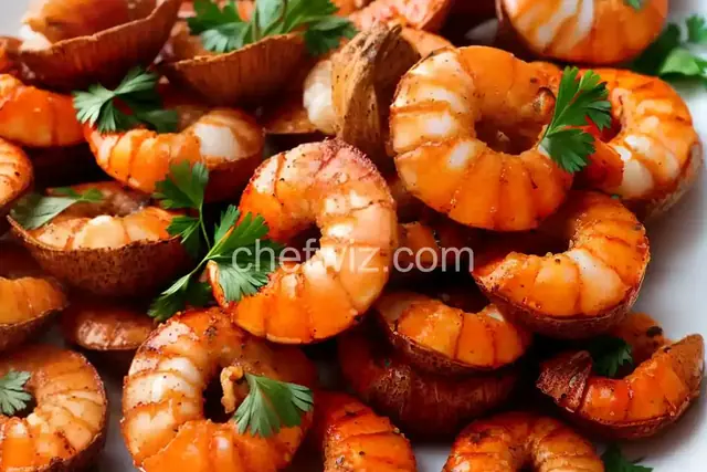 Spicy Seafood Shell Appetizers