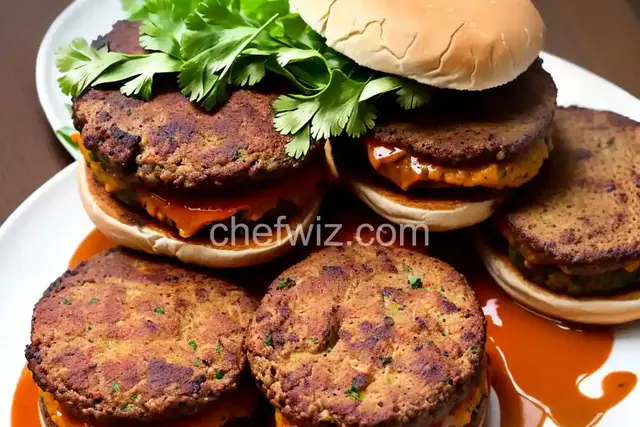 Spicy Serrano Burgers