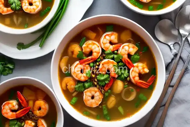 Spicy Shrimp Broth