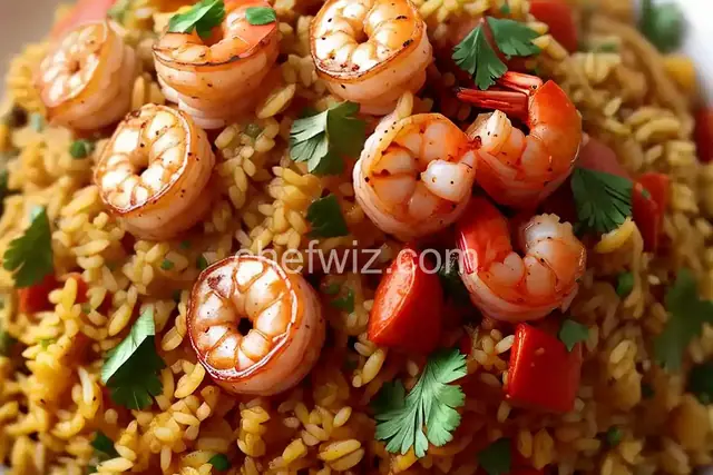 Spicy Shrimp Pilaf