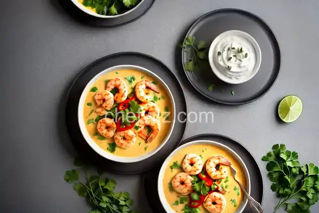 Spicy Shrimp in Cream Sauce
