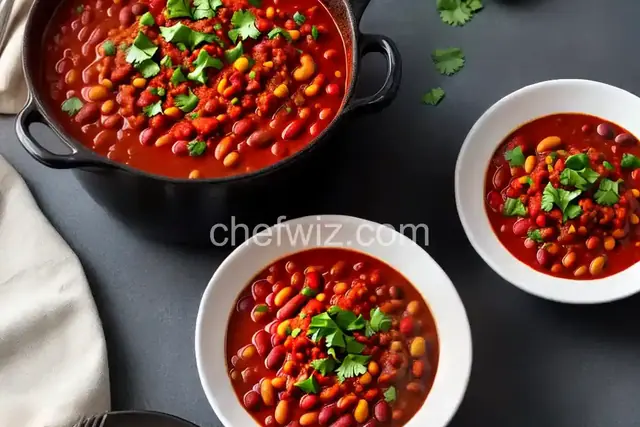 Spicy Slow-Cooked Beanless Chili