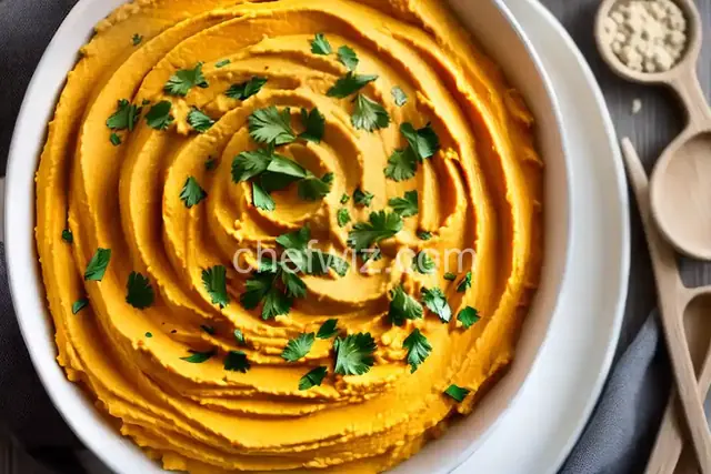 Spicy Sweet Potato Hummus