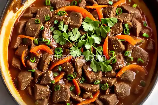 Spicy Tangerine Beef
