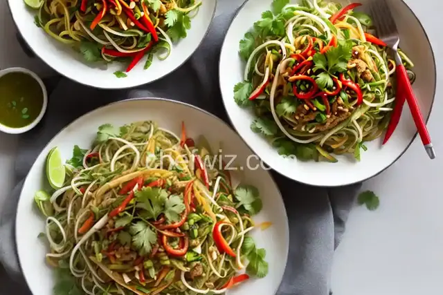 Spicy Thai Green Papaya Salad