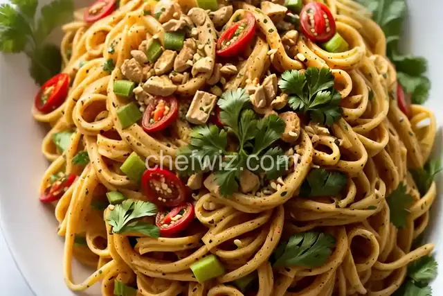 Spicy Thai Pasta Salad
