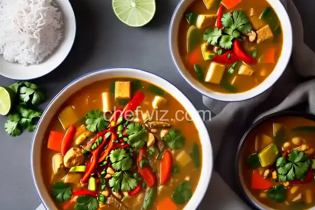 Spicy Thai Vegetable Soup