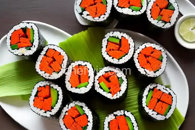 Spicy Tuna Sushi Roll