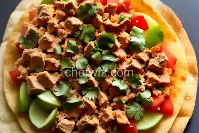 Spicy Tuna Tostada