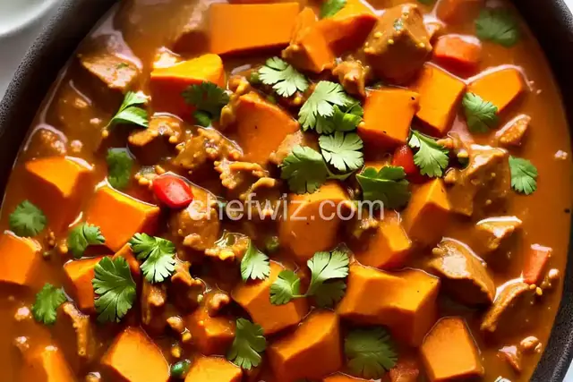 Spicy Turkey Sweet Potato Gumbo