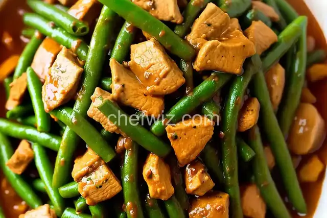 Spicy Turkey and Green Bean Stir-Fry