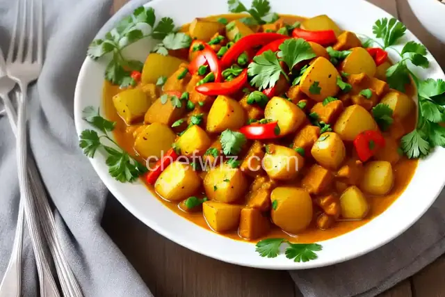 Spicy Vegan Potato Curry