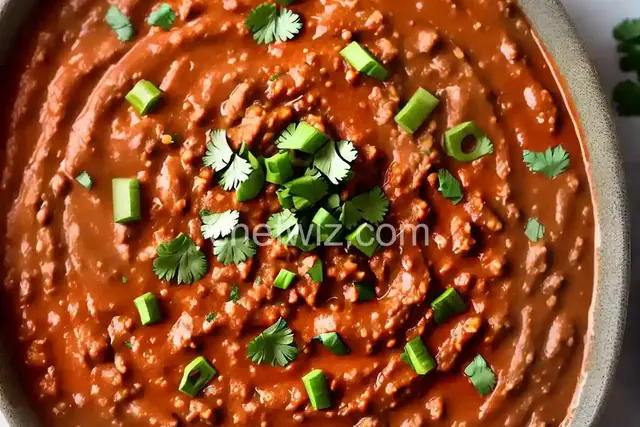 Spicy Vegan Refried Beans Recipe
