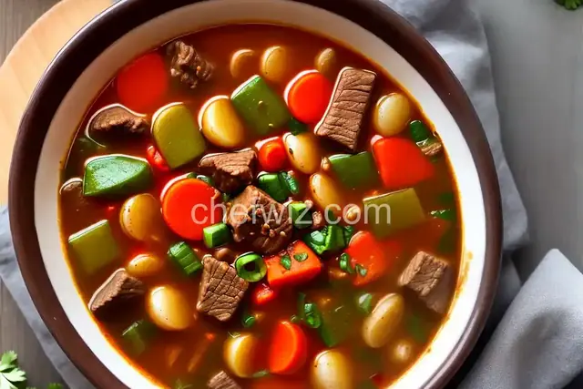 Spicy Vegetable Beef Soup