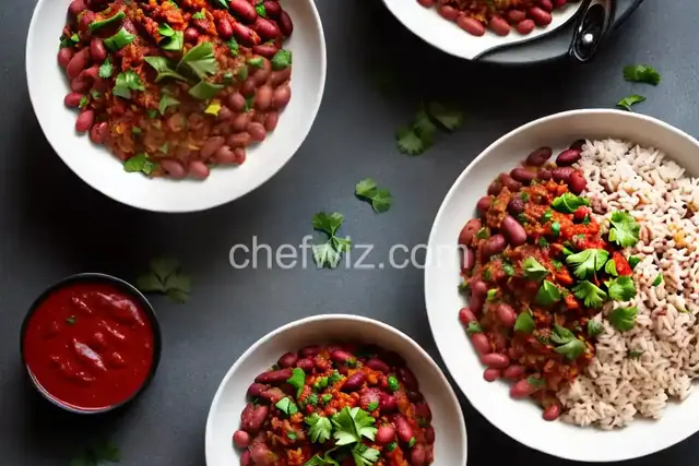 Spicy Vegetarian Red Beans and Rice