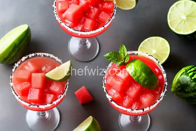 Spicy Watermelon Margarita