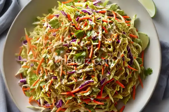 Spicy and Creamy Slaw