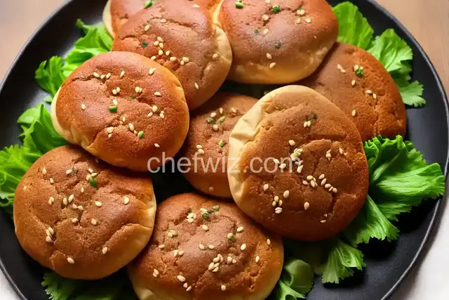 Spicy meat bun