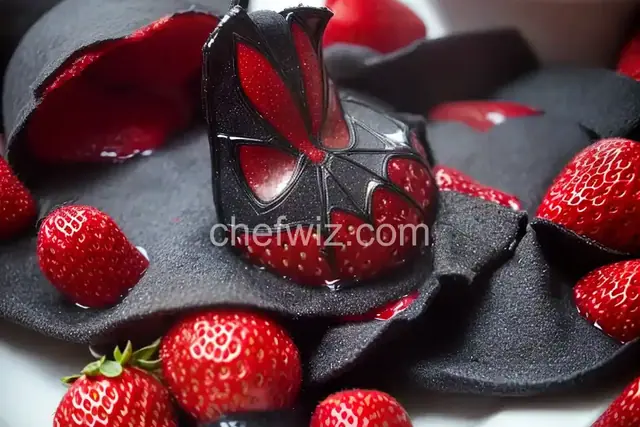 Spiderman-Inspired Strawberries