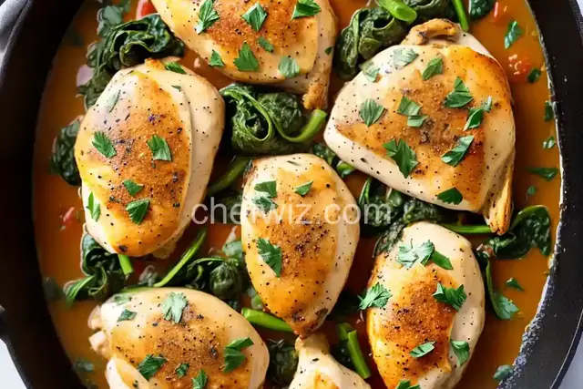 Spinach Artichoke Chicken