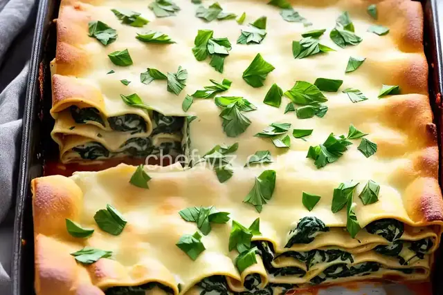 Spinach Artichoke Lasagna