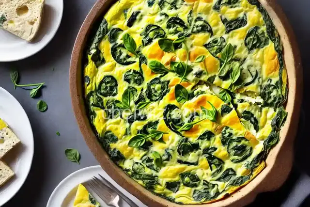 Spinach-Feta Frittata