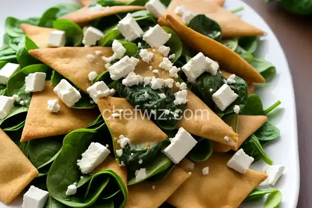 Spinach Feta Triangles