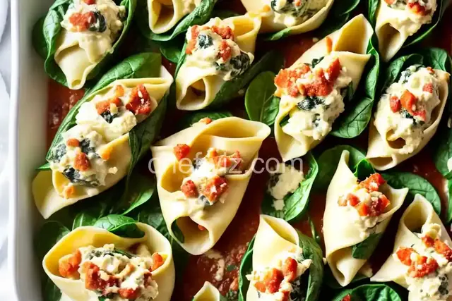 Spinach-Ricotta Stuffed Shells