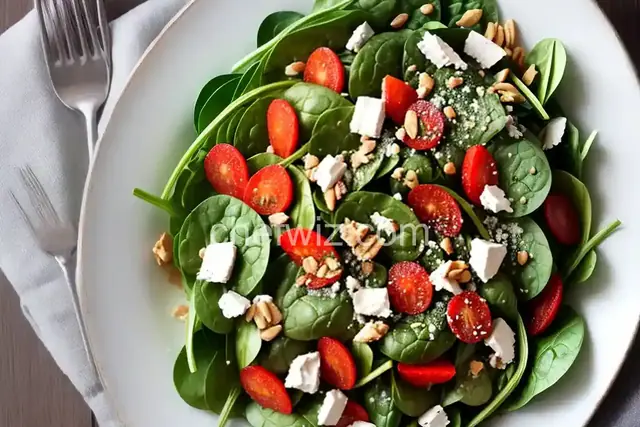 Spinach Salad with Poppy Seed Dressing