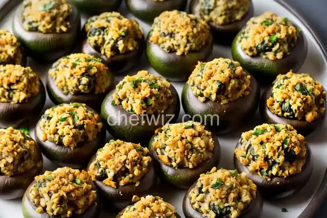 Spinach Stuffed Mushrooms